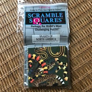 NWOT Scramble Squares Snakes of North America Puzzle